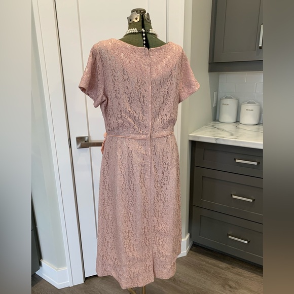 1950s/ Early 60’s Lace dress - Large - Picture 5 of 6